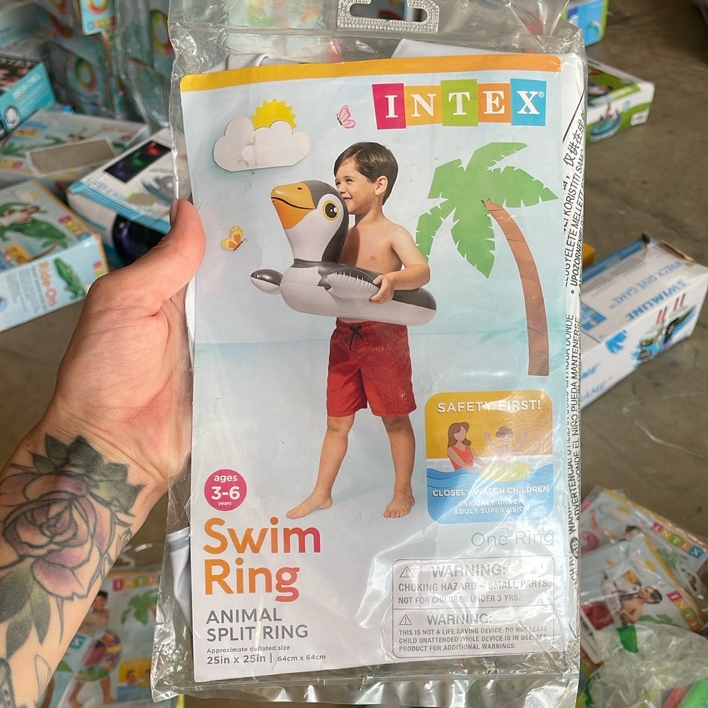 Intex pool float(duck or penguin)